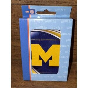 Michigan Wolverines Playing Cards NCAA New ~Hunter MFG~